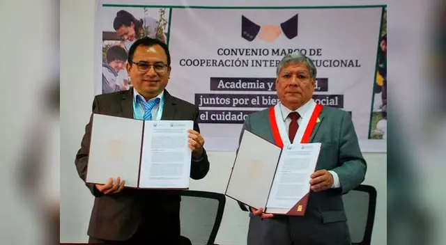 El convenio permitirá que sanmarquinos apliquen sus conocimientos en bien de la población carmelina