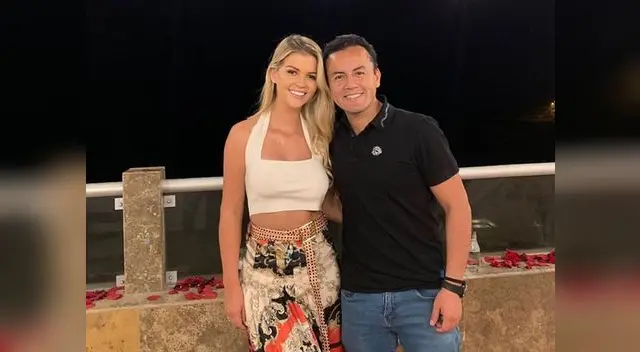 ""Confío en él, pero hay muchas bandidas por ahí", aseguró Brunella Horna.