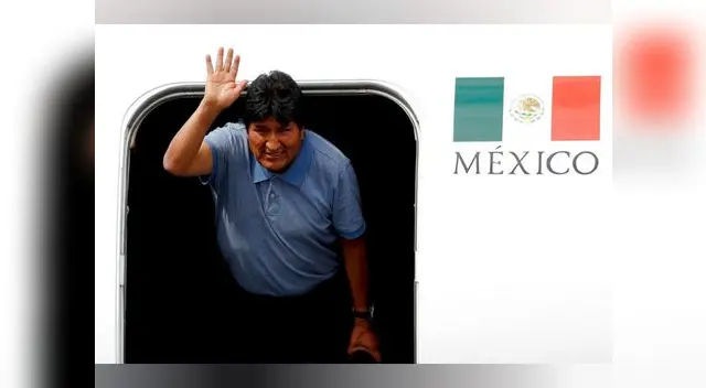Evo Morales arribó a México Evo Morales arribó a México