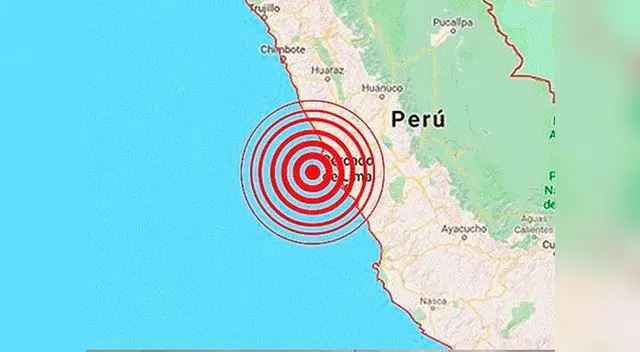 Sismo en Lima. Movimiento telúrico se registró a las 4:47 p.m. de este martes Sismo en Lima. Movimiento telúrico se registró a las 4:47 p.m. de este martes