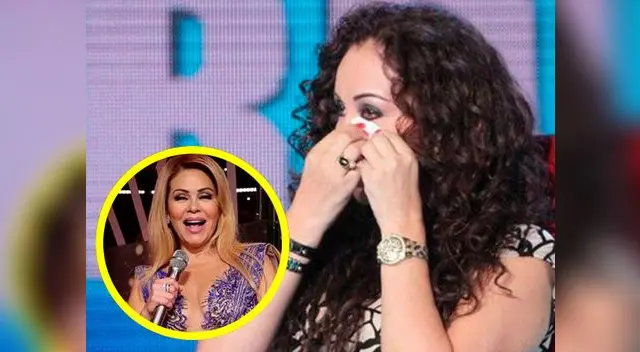 Janet Barboza evidenció a la Señito