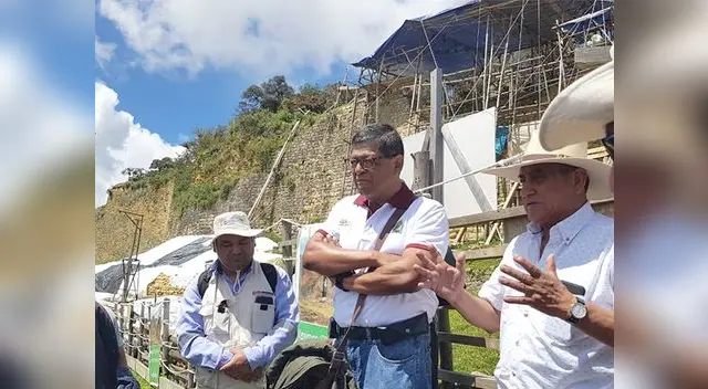 Autoridades recorrieron la Fortaleza de Kuélap para constatar el estado en que se encuentra Autoridades recorrieron la Fortaleza de Kuélap para constatar el estado en que se encuentra