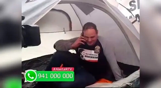 Vito le pidió a Keiko que resista y siga adelante Vito le pidió a Keiko que resista y siga adelante