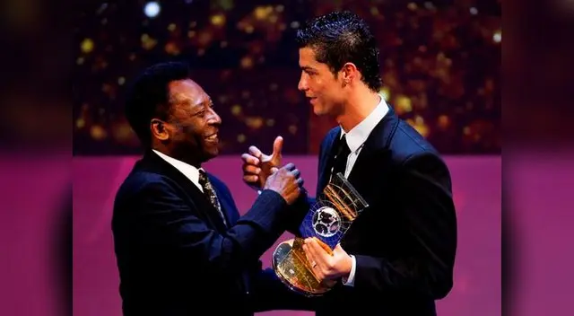 Pelé retó al portugués Cristiano Ronaldo a que supere su récord de 1.283 goles anotados