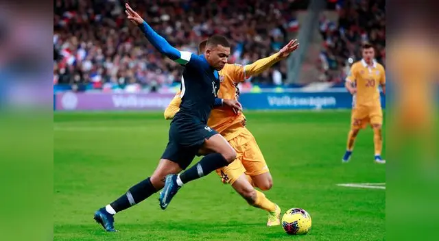 Francia derrotó 2-1 a Kosovo y está en la Eurocopa 2020 . FOTO: EFE