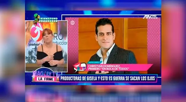 Magaly Medina revela la rivalidad que habría en América Televisión Magaly Medina revela la rivalidad que habría en América Televisión