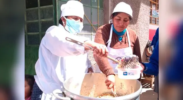 Qali Warma negó denuncia expuesta en televisión Qali Warma negó denuncia expuesta en televisión