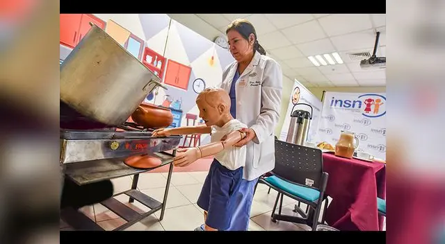 El 70% de niños quemados son por líquidos y alimentos calientes