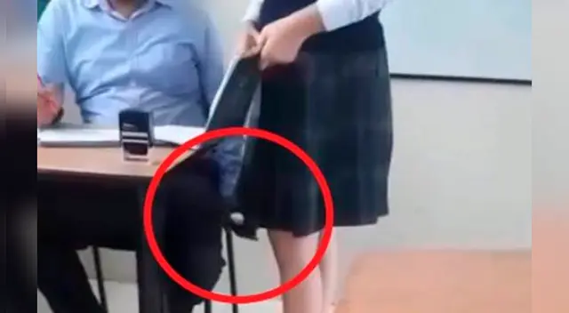 Joven sufrió de acoso por parte de su profesor