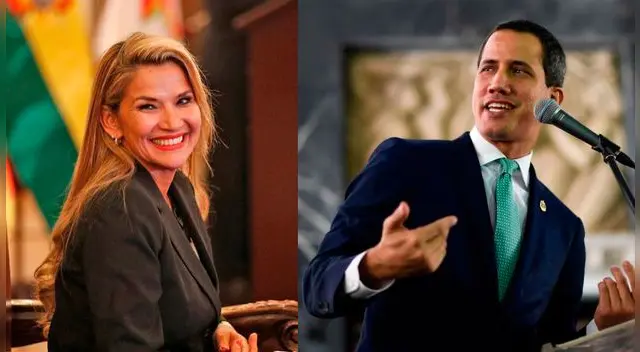 Áñez y Guaidó tuvieron una conversación vía videollamada Áñez y Guaidó tuvieron una conversación vía videollamada