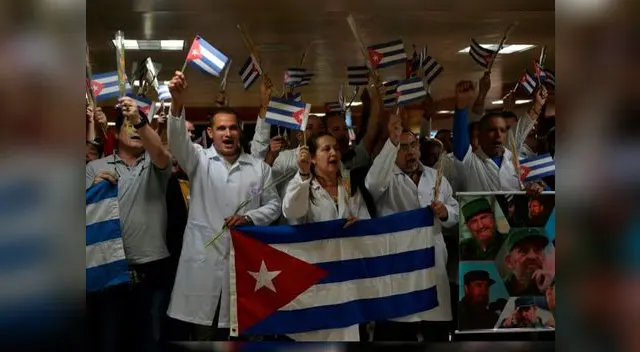 Médicos cubanos llegaron a La Habana procedentes de Bolivia