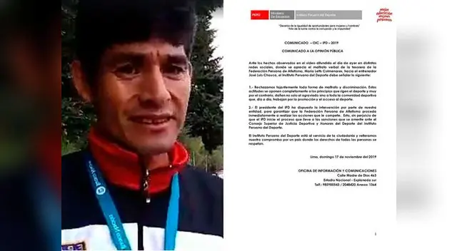 El IPD rechazó toda forma de discriminación. 