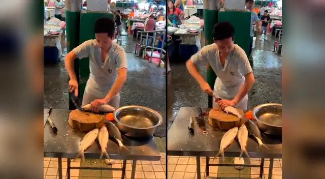 Los clientes quedan asombrados con el talento del joven. Los clientes quedan asombrados con el talento del joven.