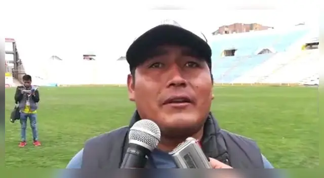 Edgar Catunta, presidente del Deportivo Garcilaso señala que no cree que la terna pase una linda Navida. FOTO: Rueda de Negocios 