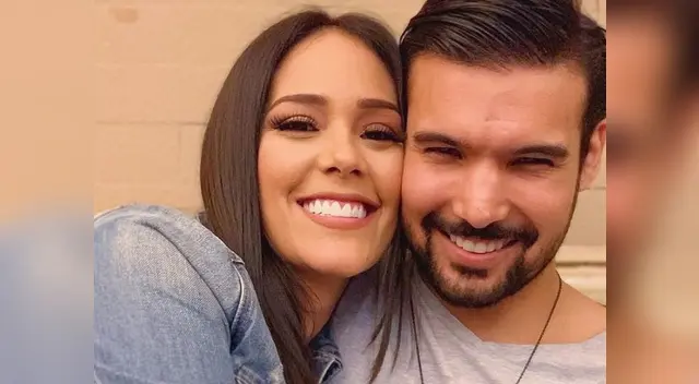 Ezio Oliva está feliz por el nuevo bebé en camino y lo grita a los cuatro vientos.