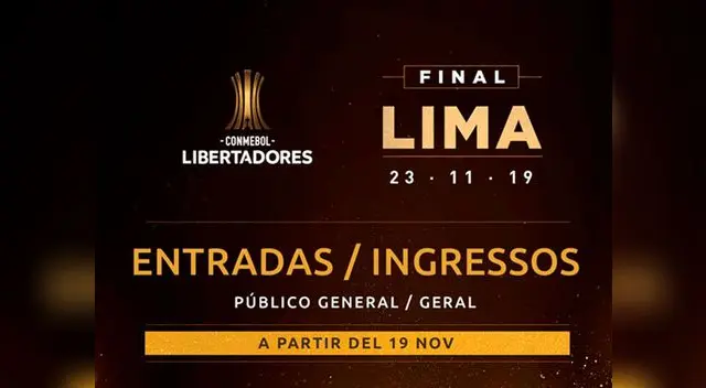 Desde las 9 a.m. la CONMEBOL sacó a la venta nuevas entradas para la única final