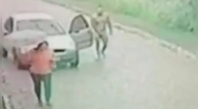 Gracias a la cámara de seguridad, la Policía logró identificar al propietario del vehículo