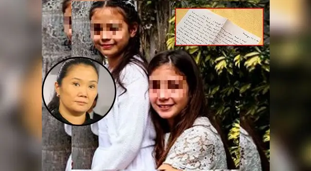 Hijas de Keiko Fujimori enviaron carta al Tribunal Constitucional