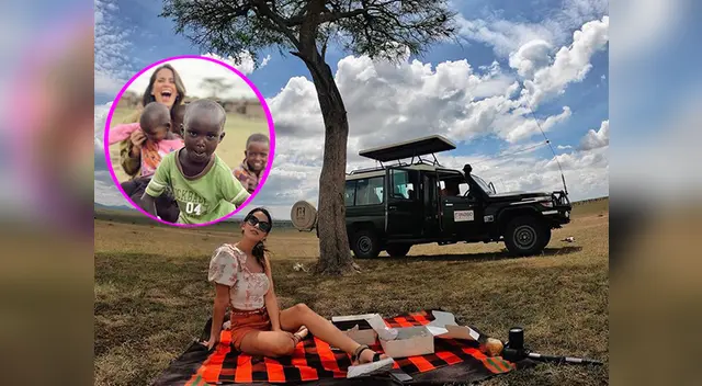 La modelo utilizó sus redes sociales para compartir algunas instantáneas de su viaje. La modelo utilizó sus redes sociales para compartir algunas instantáneas de su viaje.