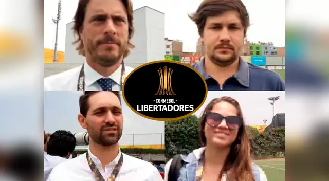 Durante el entrenamiento de Flamengo, en la Videna de San Luis, El Popular tuvo la oportunidad de entrevistar a algunos periodistas.