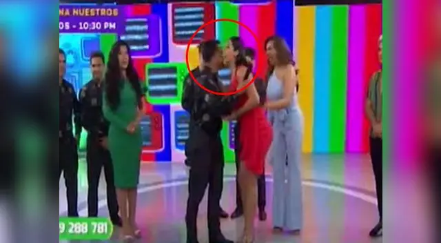 Christian Domínguez visitó el set de ‘Válgame’ para participar de una secuencia. 