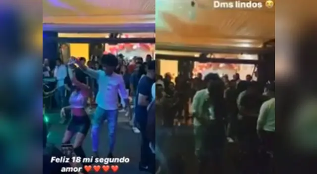 Samahara Lobatón celebró a lo grande sus 18 años. 