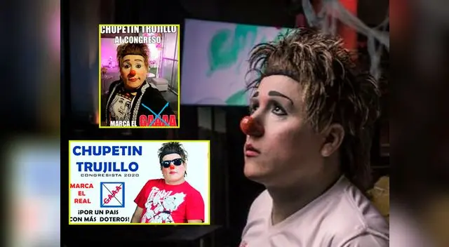 Chupetín Trujillo bromea con su candidatura al congreso Chupetín Trujillo bromea con su candidatura al congreso