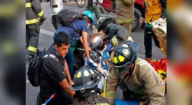 Heridos fueron auxiliados por bomberos y fueron trasladados al Hospital Regional