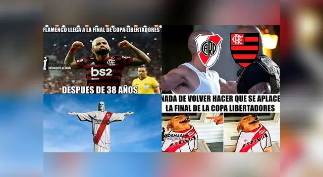 la final de la Copa Libertadores entre el River y el Flamenco ha generado divertidos memes 