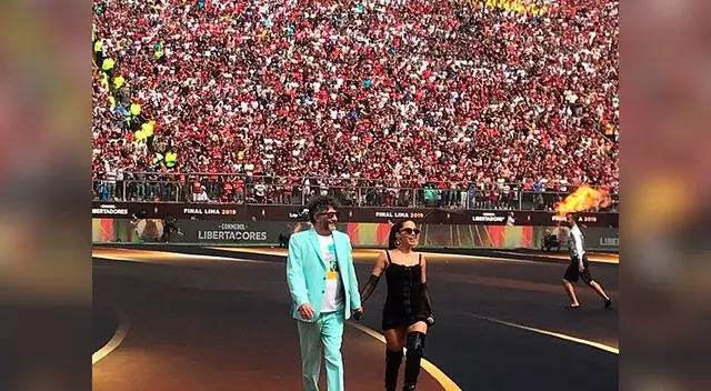 Fito Páez y Anita encendieron la final River Plate vs. Flamengo