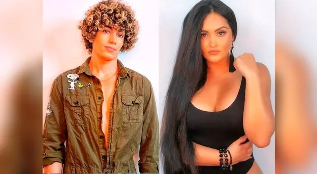 Modelo venezolano feliz con Micheille Soifer