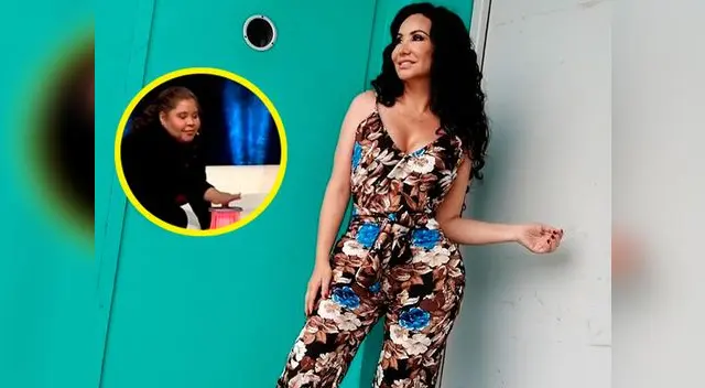 Impidieron que Janet Barboza respondiera una pregunta sobre su ex pareja