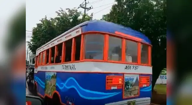 ¡Creatividad loretana! Troncomóviles se ponen de moda en Iquitos