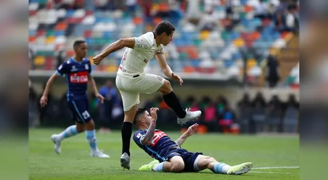 Aldo Corzo desató la euforia en el Estadio Monumental