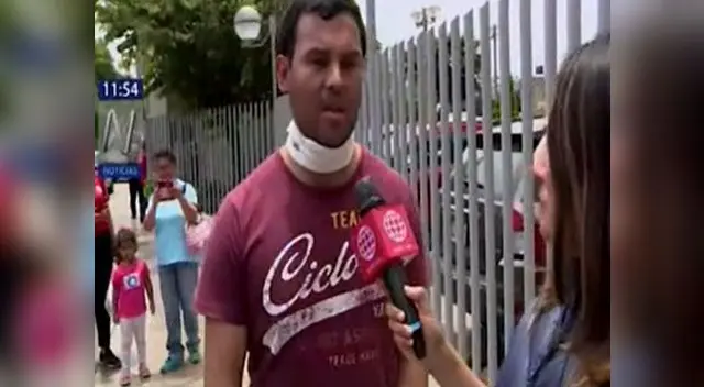 Herido se encuentra estable después de haber sido atendido Herido se encuentra estable después de haber sido atendido