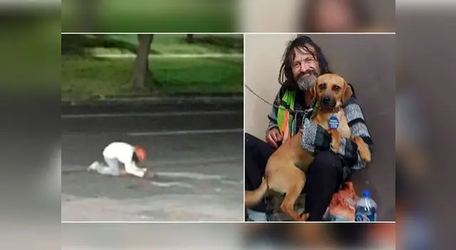 Indigente había sido protagonista de un tierno reencuentro con su perrito anteriormente Indigente había sido protagonista de un tierno reencuentro con su perrito anteriormente