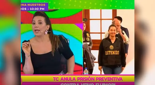 Keiko Fujimori salió en libertad y Válgame abordó la noticia Keiko Fujimori salió en libertad y Válgame abordó la noticia