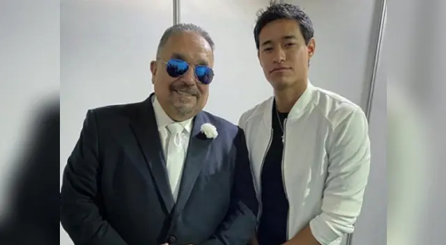 En la publicación de Succar se puede apreciar a ambos salseros esbozando una amplia sonrisa tras haber participado del show juntos. 