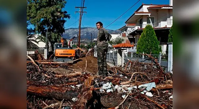 Grecia: Tormenta Gyrionis deja 3 muertos y graves daños de millones de euros Grecia: Tormenta Gyrionis deja 3 muertos y graves daños de millones de euros