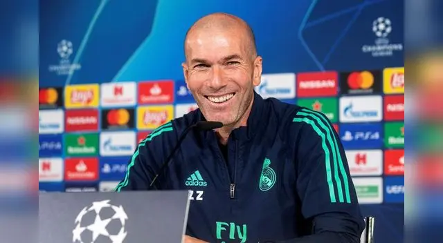 Pese al empate, Zidane se mostró feliz