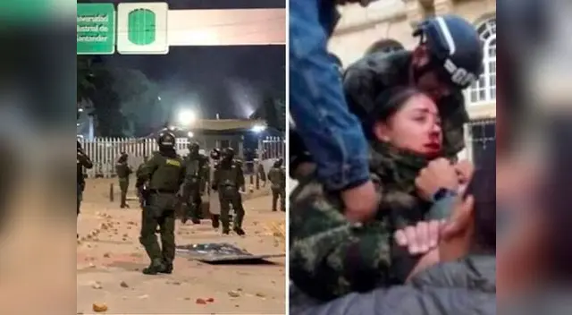  Más de 300 policías heridos en las marchas violentas de Colombia