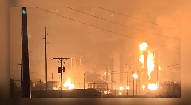 La explosión se registró en una planta química en Texas, Estados Unidos
