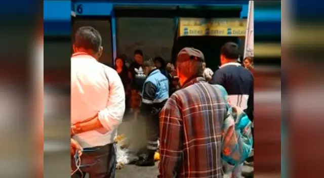 La víctima salía de su trabajo