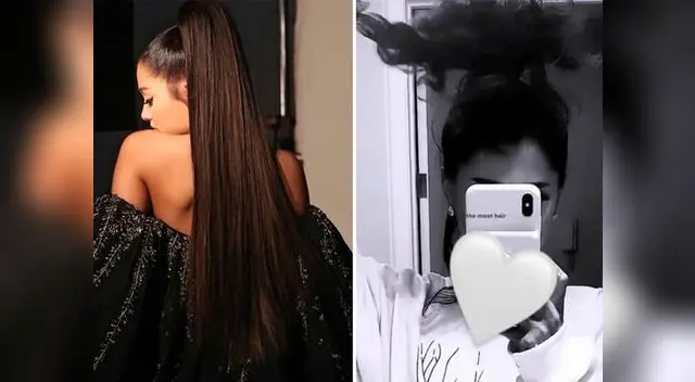 Cabellera real de Ariana Grande sorprende a fans 
