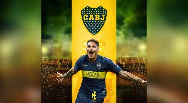 Guerrero encantado de jugar en Boca Guerrero encantado de jugar en Boca