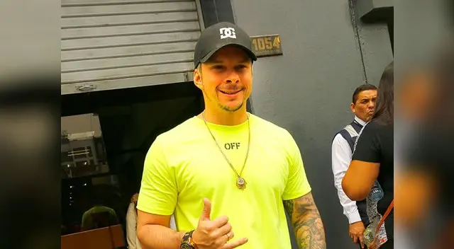 Mario Hart se refirió a la popular colorada y dijo que todo está en paz con ella