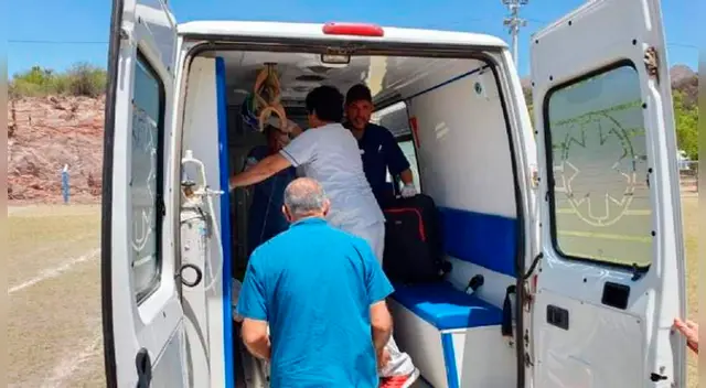 El objeto era la cola de un azadón, herramienta utilizada para la agricultura