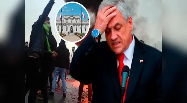 Los manifestantes marcharán este domingo hacia la casa del presidente de Chile