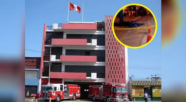 Bombero muere tras caer del quinto piso cuando laboraba en la compañía Unión Chalaca N°1 Bombero muere tras caer del quinto piso cuando laboraba en la compañía Unión Chalaca N°1