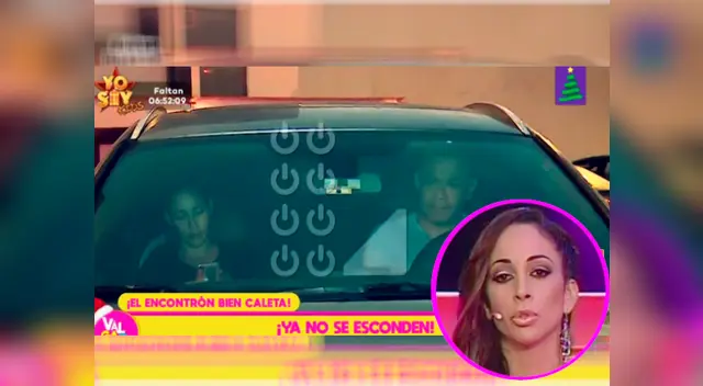 Fueron las cámaras de “Válgame” las que captaron a Mora llegando al departamento de Lozano.